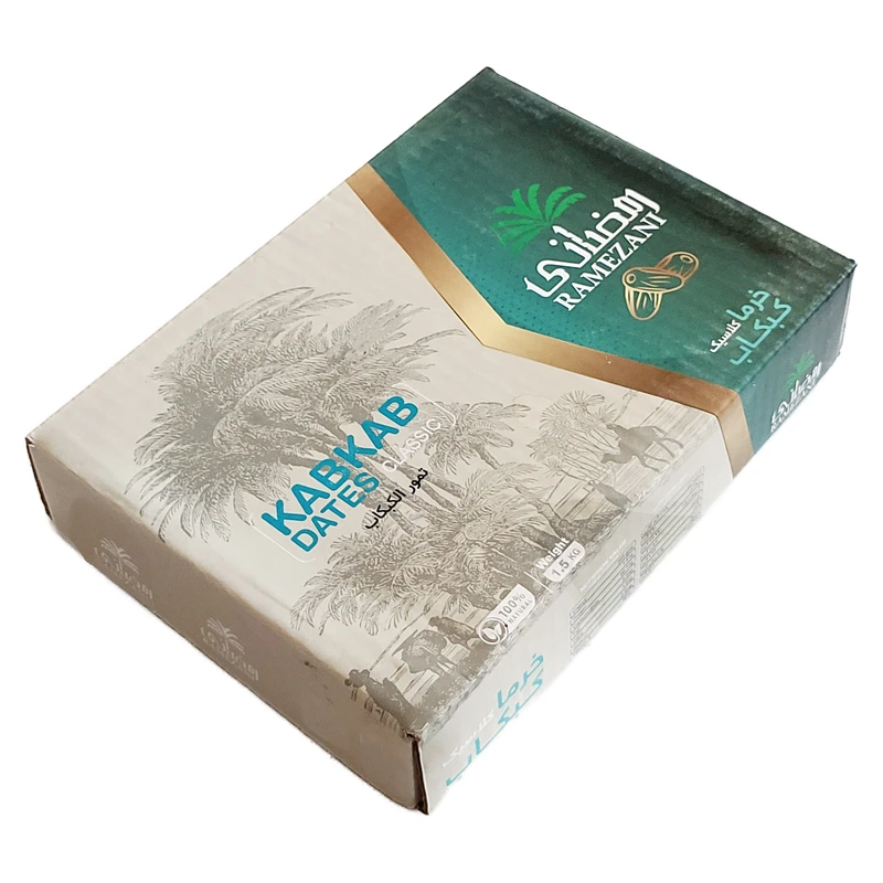 تصویر 3 از خرما کبکاب رمضانی 1450 گرمی با بسته بندی بهداشتی